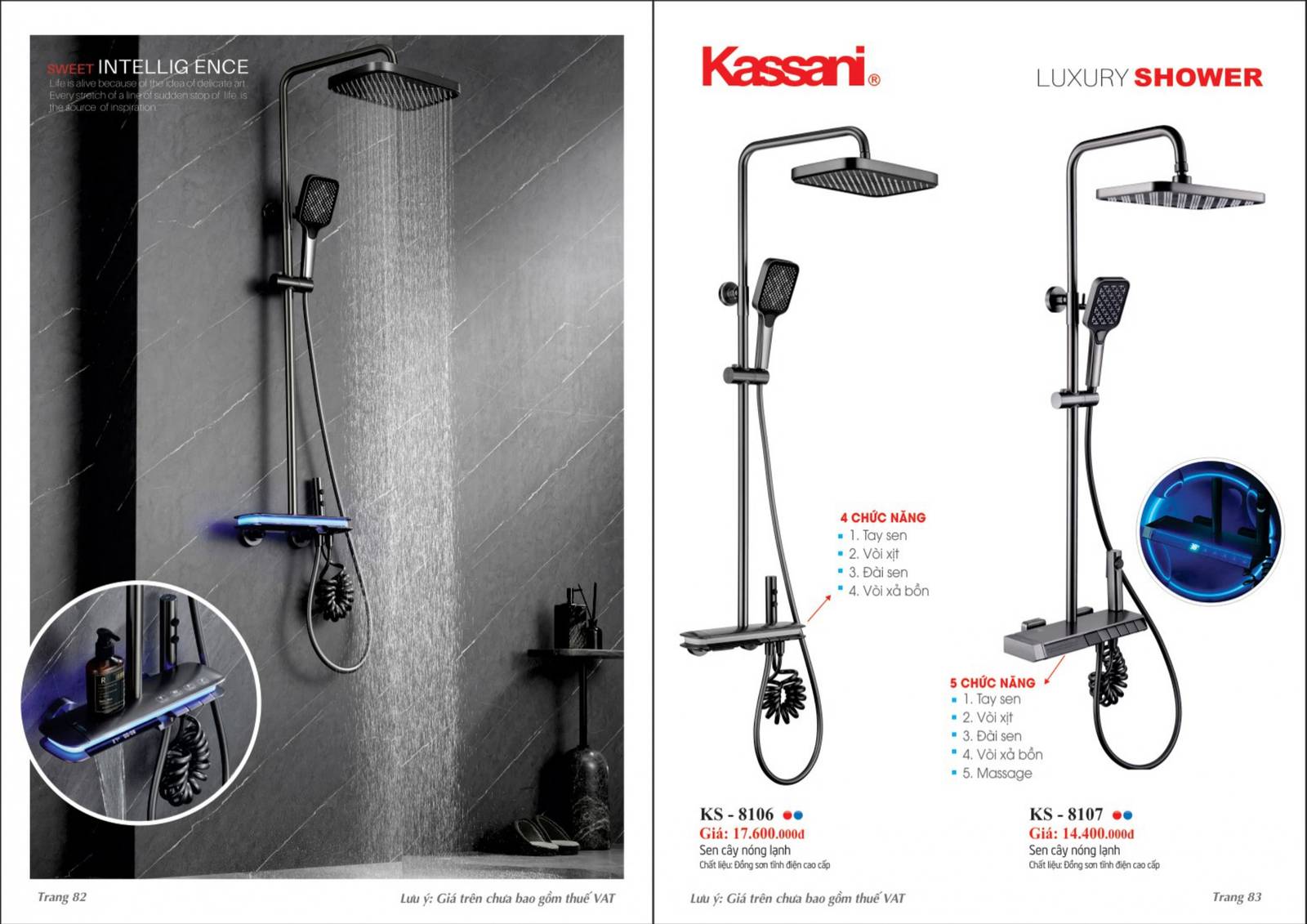 Thiết bị vệ sinh KASSANI Catalogue và bảng giá mới nhất 2024 /Page 42